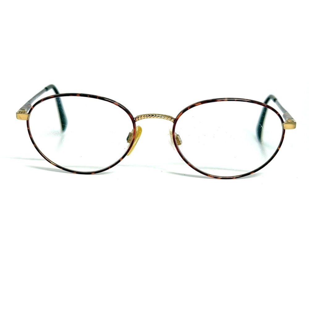 Giorgio Armani 222 721 Tortoise Gold Oval Eyeglasses Made in Italy 52-18-135